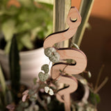 Snake indoor trellis for potted plants
