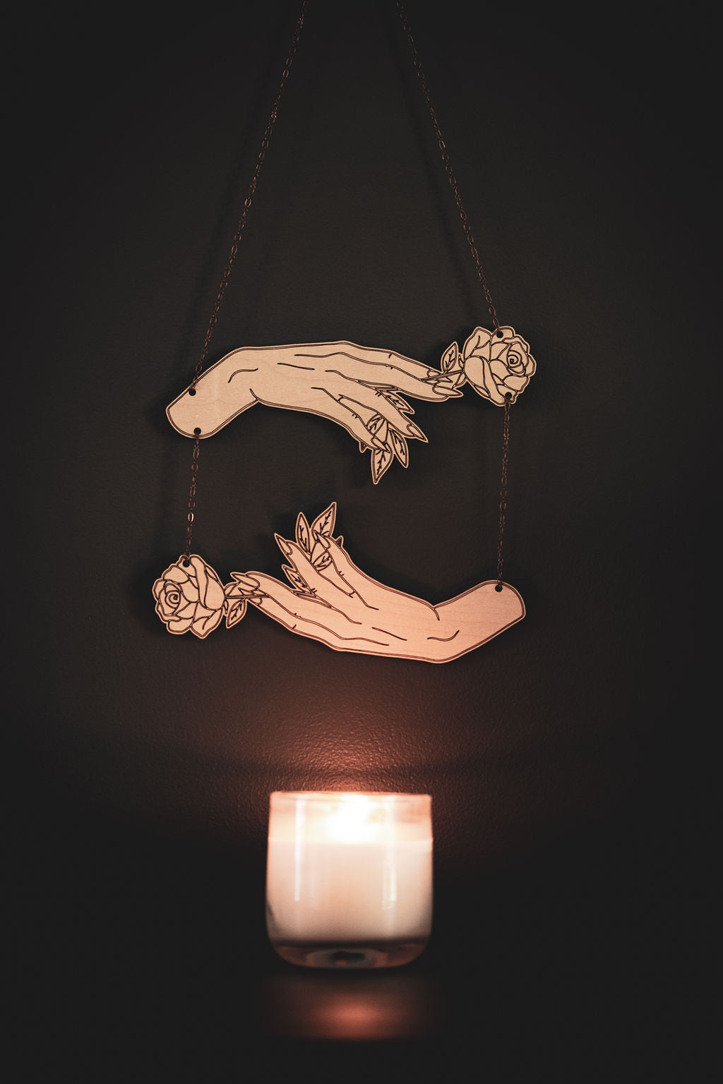 witchy wall hanging