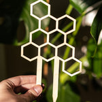 honeycomb plant trellis for pots