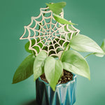 spiderweb houseplant trellis for potted plants